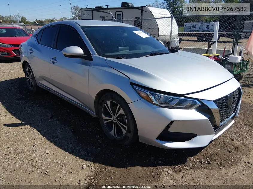 NISSAN SENTRA 2023, VIN 3N1AB8CV0PY267582