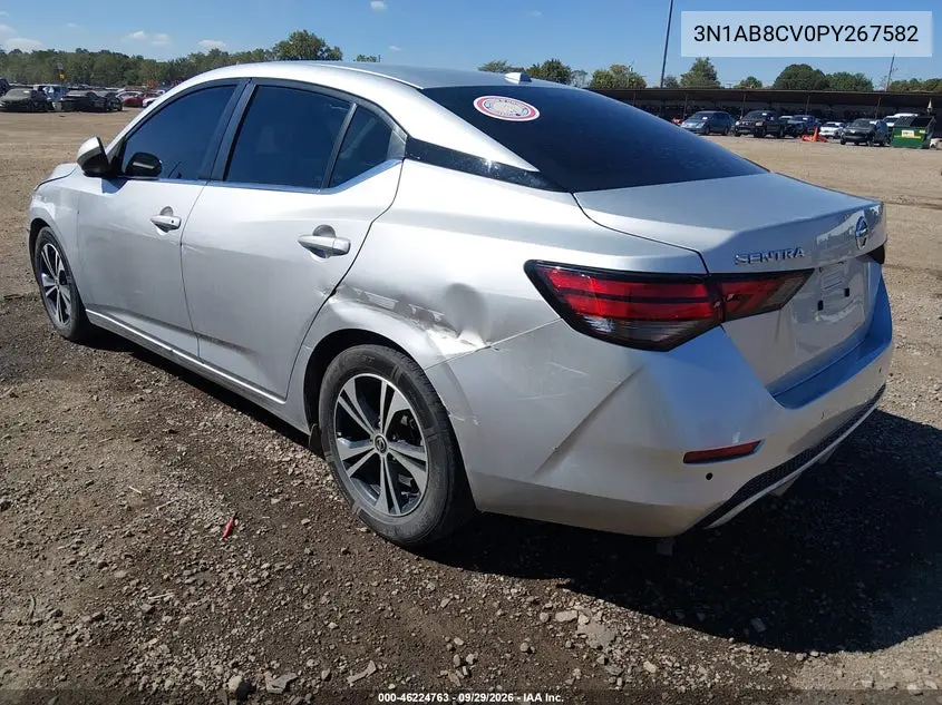 2023 NISSAN SENTRA VIN 3N1AB8CV0PY267582 — фото 3