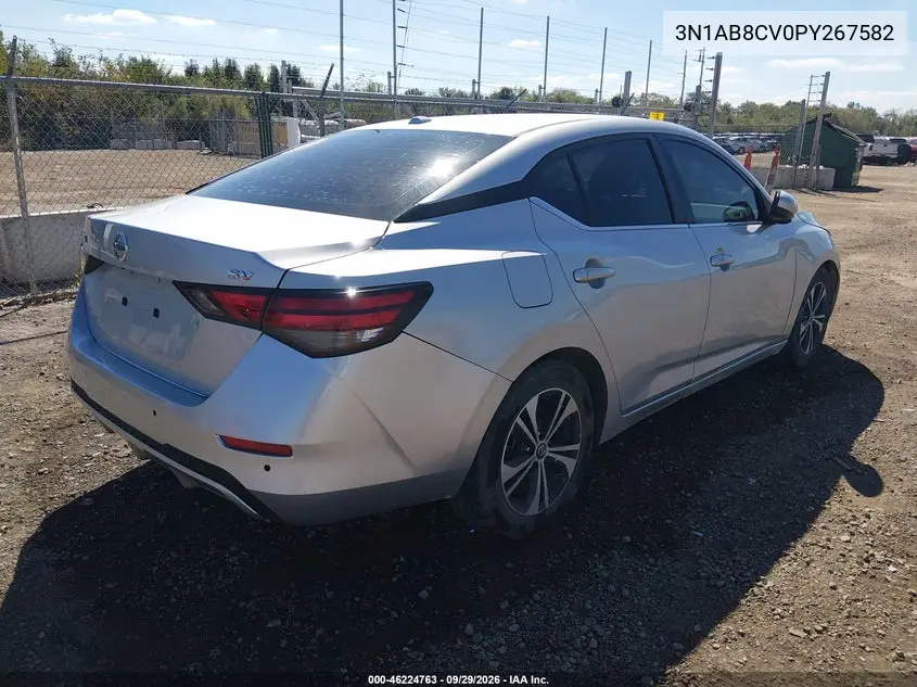2023 NISSAN SENTRA VIN 3N1AB8CV0PY267582 — фото 4