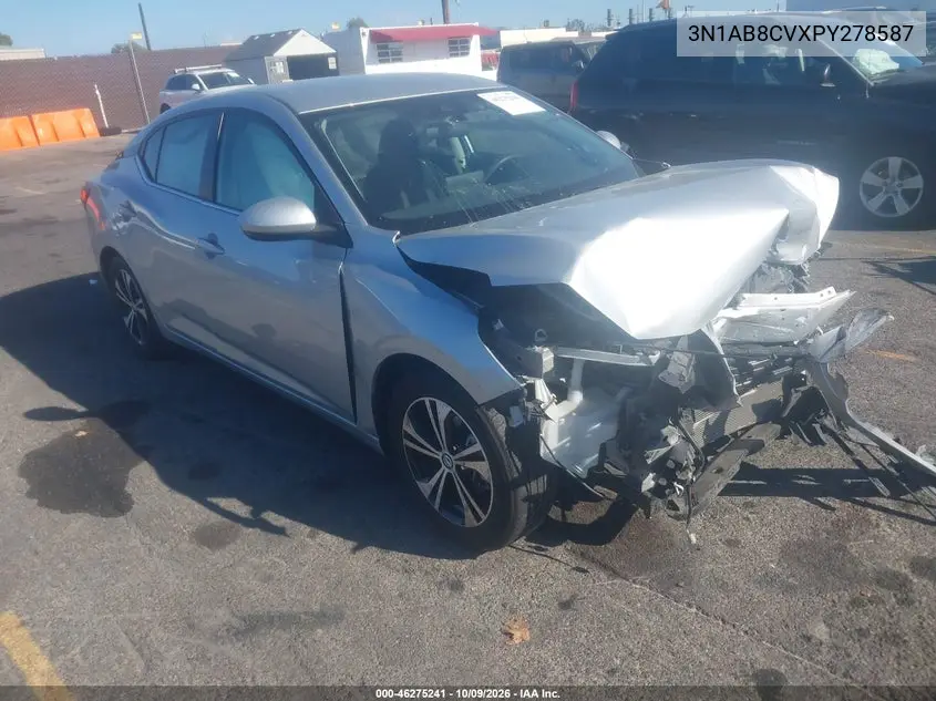NISSAN SENTRA 2023, VIN 3N1AB8CVXPY278587
