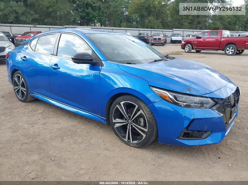 NISSAN SENTRA 2023, VIN 3N1AB8DV6PY296132