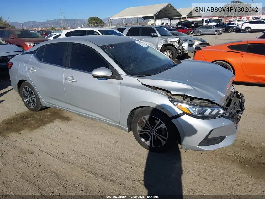NISSAN SENTRA 2023, VIN 3N1AB8CV4PY302642