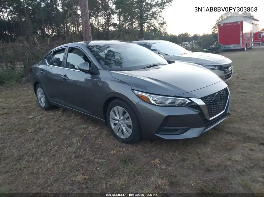 NISSAN SENTRA 2023, VIN 3N1AB8BV0PY303868