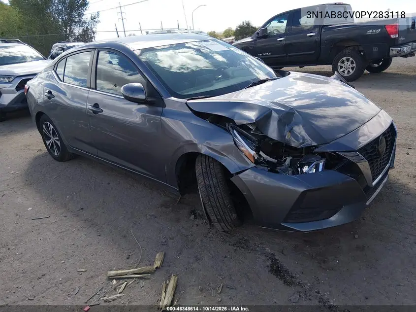 NISSAN SENTRA 2023, VIN 3N1AB8CV0PY283118
