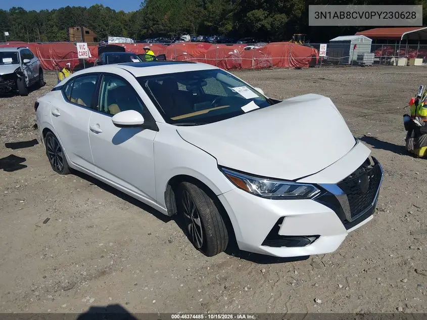 NISSAN SENTRA 2023, VIN 3N1AB8CV0PY230628