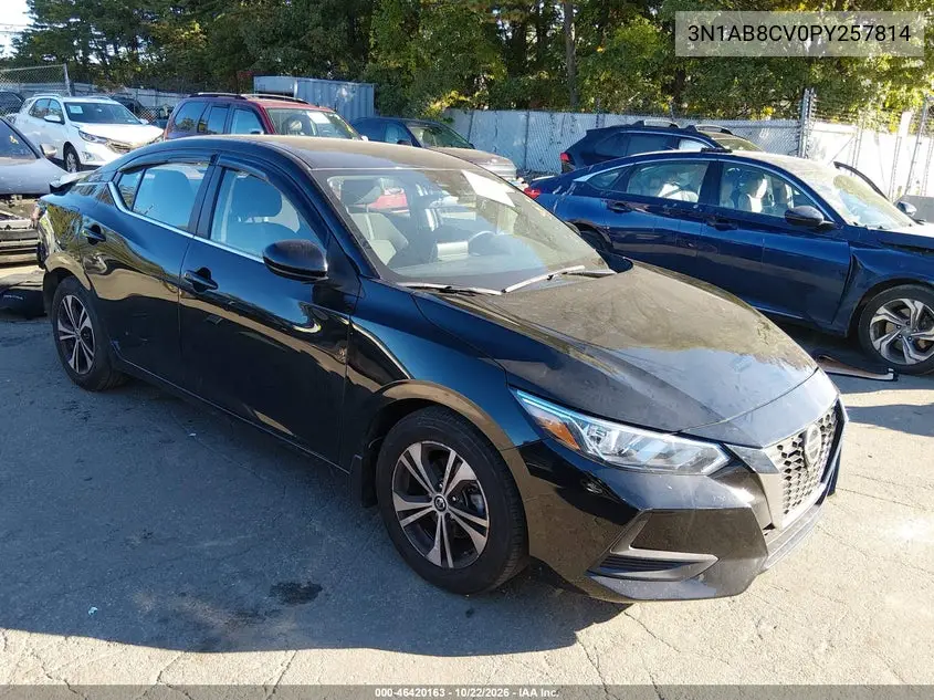 NISSAN SENTRA 2023, VIN 3N1AB8CV0PY257814