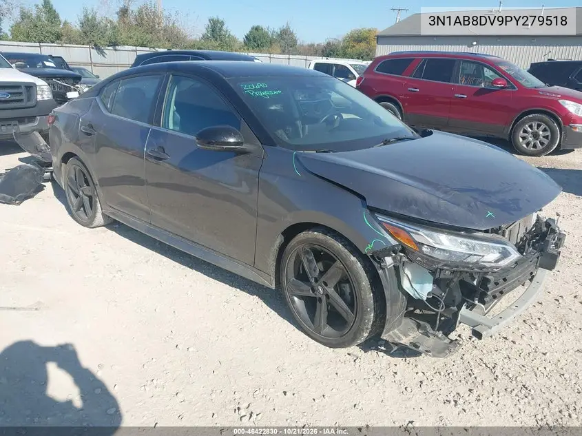 NISSAN SENTRA 2023, VIN 3N1AB8DV9PY279518