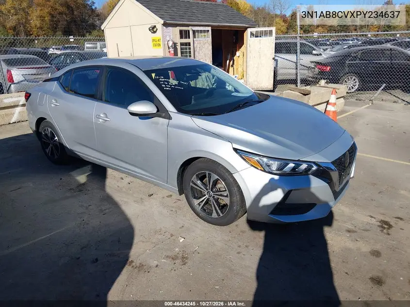 NISSAN SENTRA 2023, VIN 3N1AB8CVXPY234637