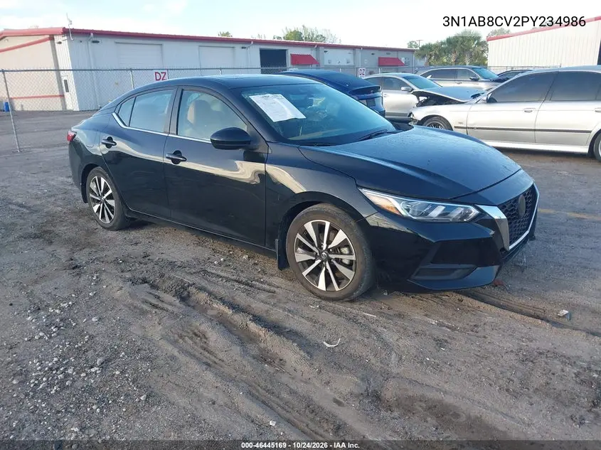 NISSAN SENTRA 2023, VIN 3N1AB8CV2PY234986