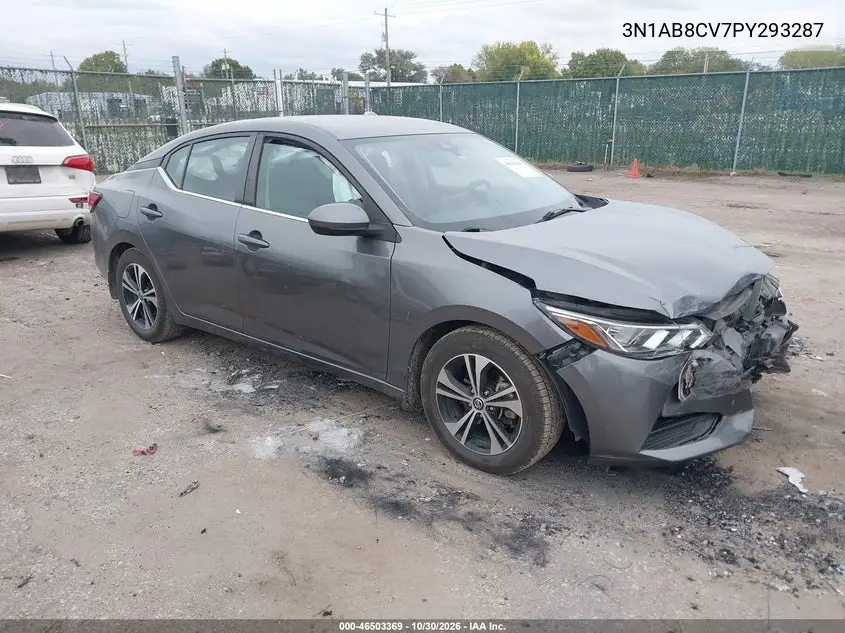 NISSAN SENTRA 2023, VIN 3N1AB8CV7PY293287