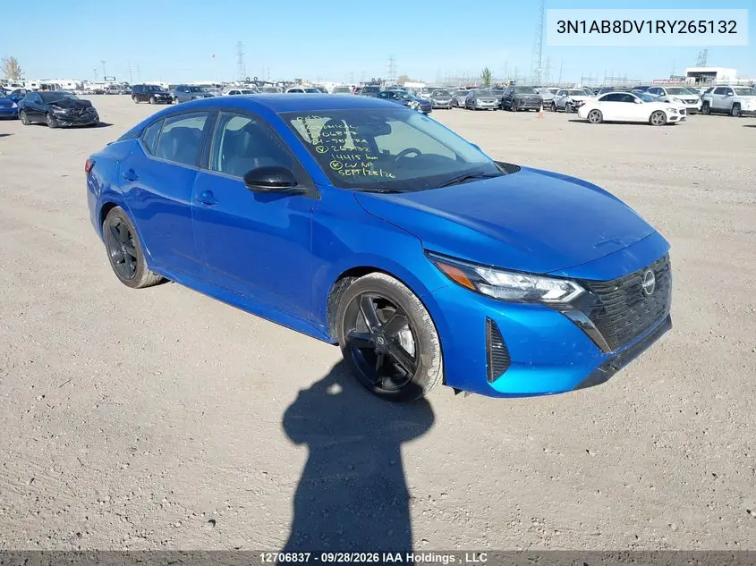 NISSAN SENTRA 2024, VIN 3N1AB8DV1RY265132