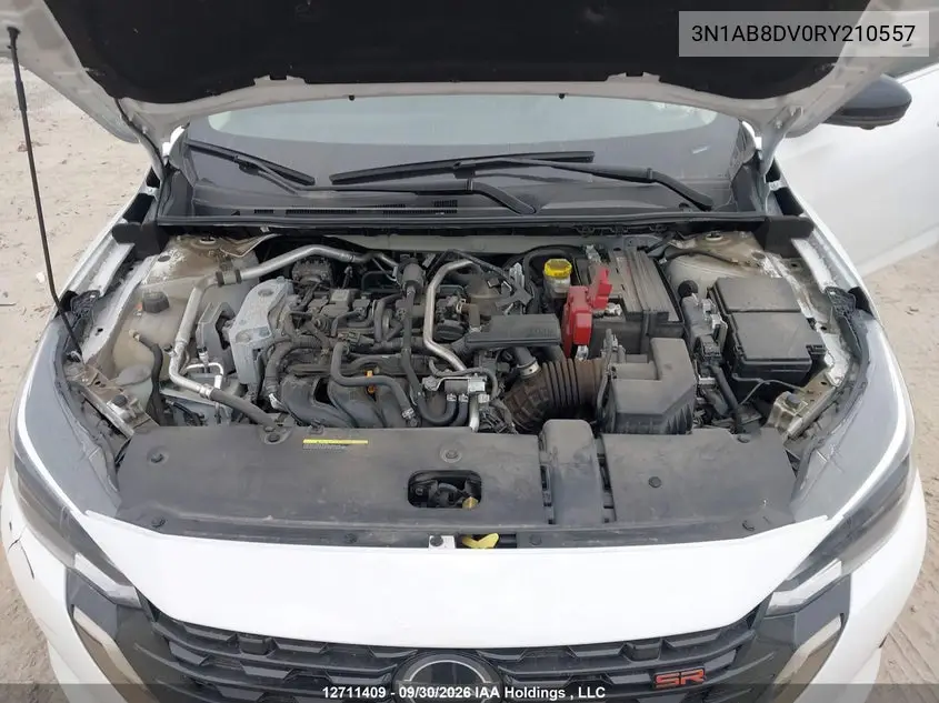 2024 NISSAN SENTRA VIN 3N1AB8DV0RY210557 — фото 10