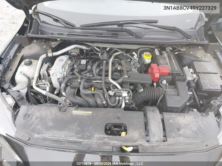 2024 NISSAN SENTRA VIN 3N1AB8CV4RY227329 — фото 10