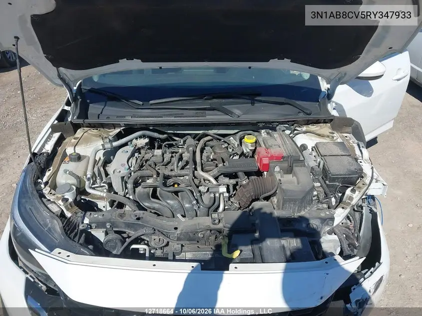 2024 NISSAN SENTRA VIN 3N1AB8CV5RY347933 — фото 10