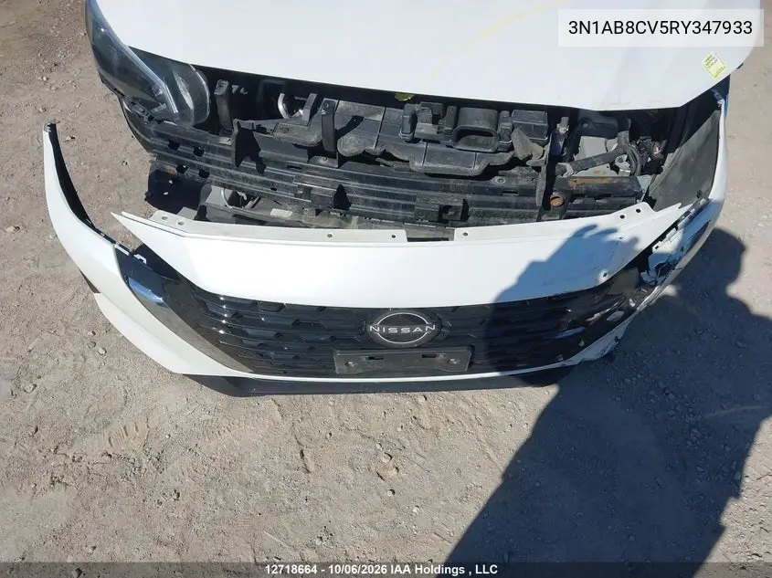 2024 NISSAN SENTRA VIN 3N1AB8CV5RY347933 — фото 12