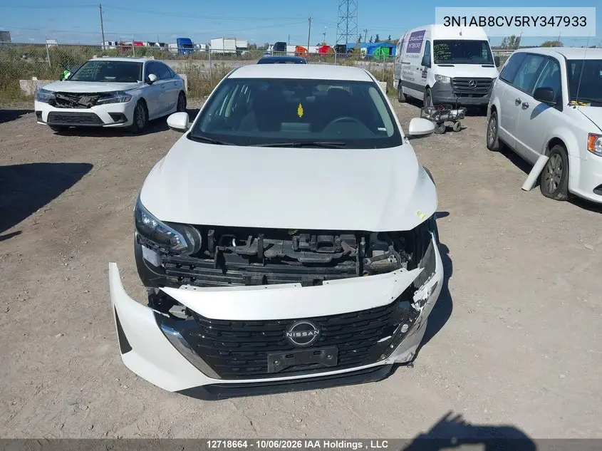 2024 NISSAN SENTRA VIN 3N1AB8CV5RY347933 — фото 13