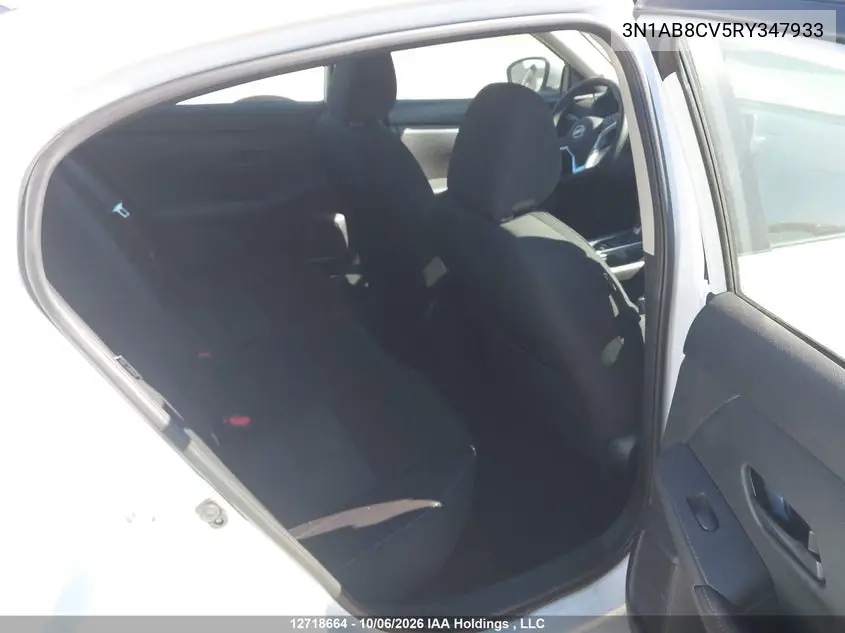 2024 NISSAN SENTRA VIN 3N1AB8CV5RY347933 — фото 8