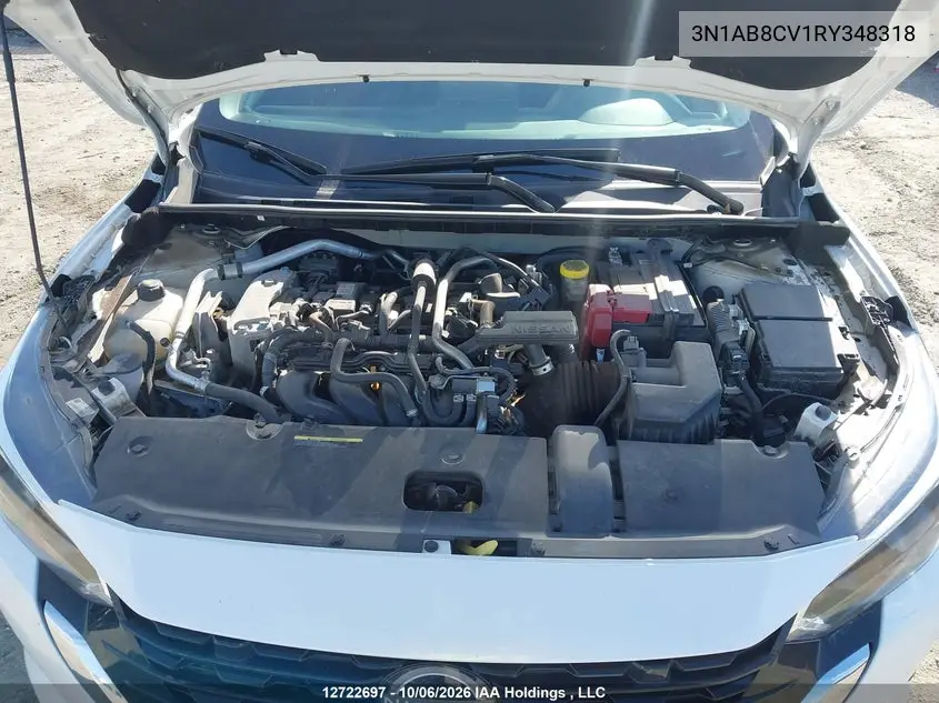 2024 NISSAN SENTRA VIN 3N1AB8CV1RY348318 — фото 10