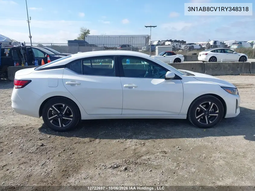 2024 NISSAN SENTRA VIN 3N1AB8CV1RY348318 — фото 13