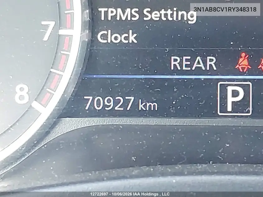 2024 NISSAN SENTRA VIN 3N1AB8CV1RY348318 — фото 15