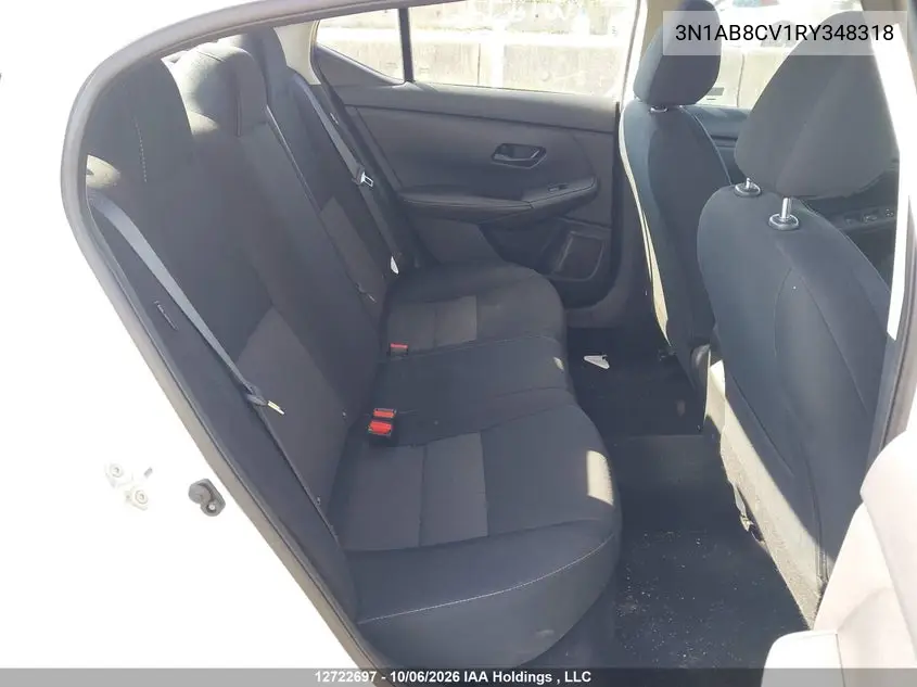 2024 NISSAN SENTRA VIN 3N1AB8CV1RY348318 — фото 8