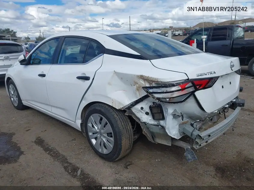2024 NISSAN SENTRA VIN 3N1AB8BV1RY205242 — фото 3