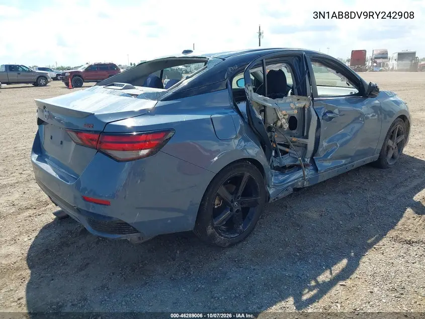 2024 NISSAN SENTRA VIN 3N1AB8DV9RY242908 — фото 4