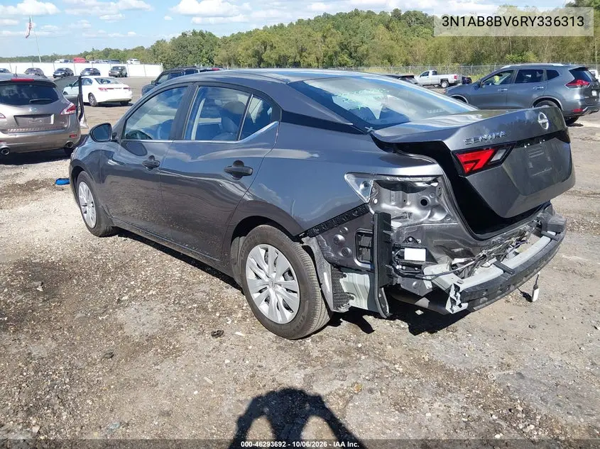 2024 NISSAN SENTRA VIN 3N1AB8BV6RY336313 — фото 3