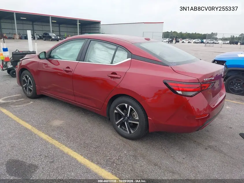 2024 NISSAN SENTRA VIN 3N1AB8CV0RY255337 — фото 3