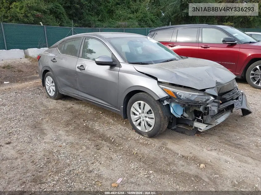 NISSAN SENTRA 2024, VIN 3N1AB8BV4RY336293