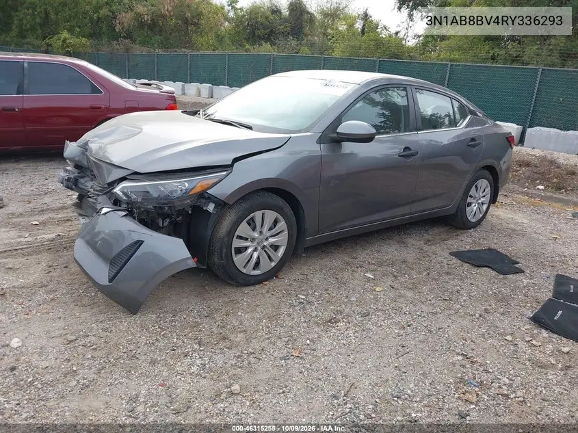2024 NISSAN SENTRA VIN 3N1AB8BV4RY336293 — фото 2