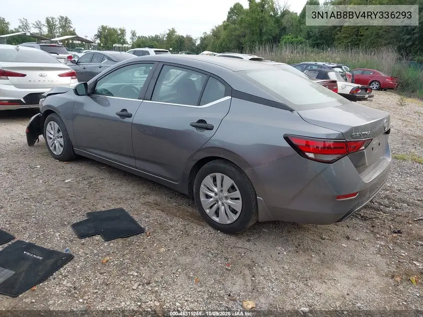 2024 NISSAN SENTRA VIN 3N1AB8BV4RY336293 — фото 3