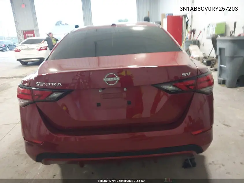 2024 NISSAN SENTRA VIN 3N1AB8CV0RY257203 — фото 16