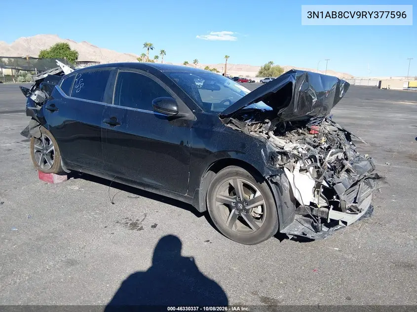 NISSAN SENTRA 2024, VIN 3N1AB8CV9RY377596