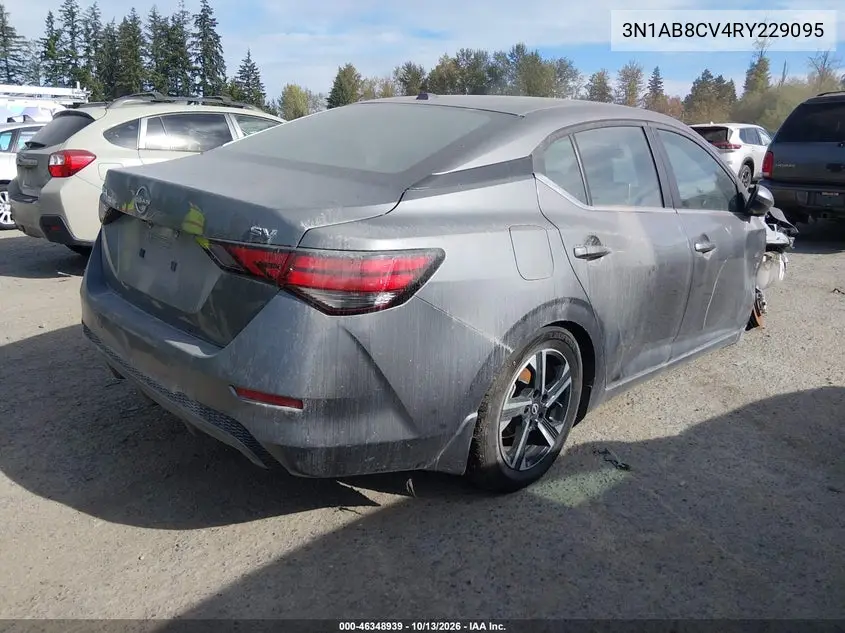 2024 NISSAN SENTRA VIN 3N1AB8CV4RY229095 — фото 4