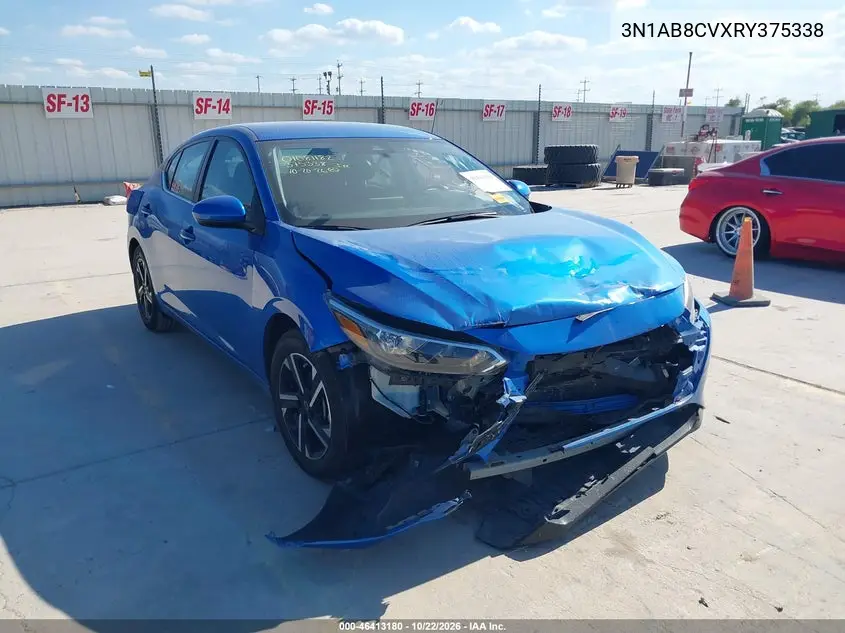 NISSAN SENTRA 2024, VIN 3N1AB8CVXRY375338