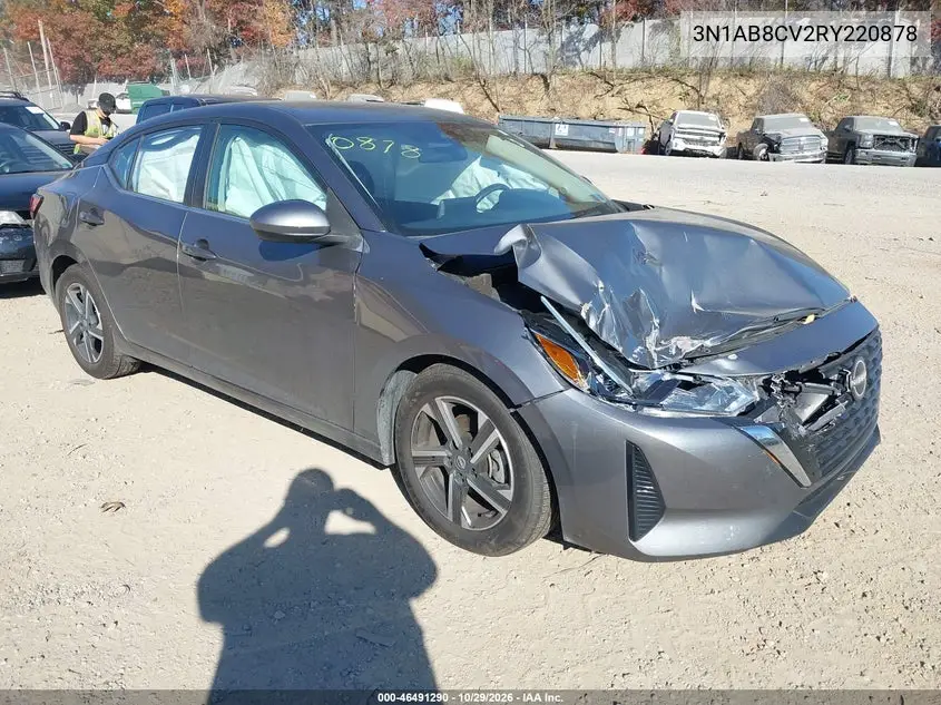 NISSAN SENTRA 2024, VIN 3N1AB8CV2RY220878