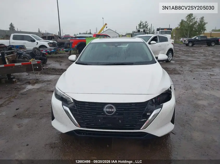 2025 NISSAN SENTRA VIN 3N1AB8CV2SY205030 — фото 12