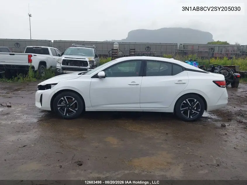 2025 NISSAN SENTRA VIN 3N1AB8CV2SY205030 — фото 14