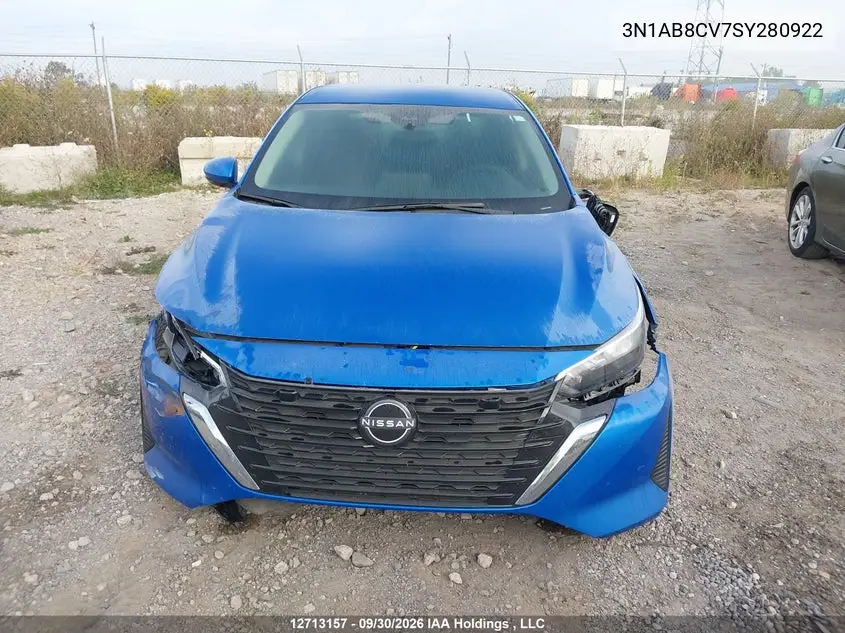 2025 NISSAN SENTRA VIN 3N1AB8CV7SY280922 — фото 12