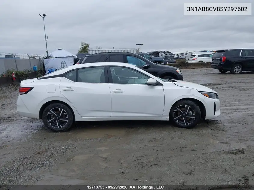 2025 NISSAN SENTRA VIN 3N1AB8CV8SY297602 — фото 13