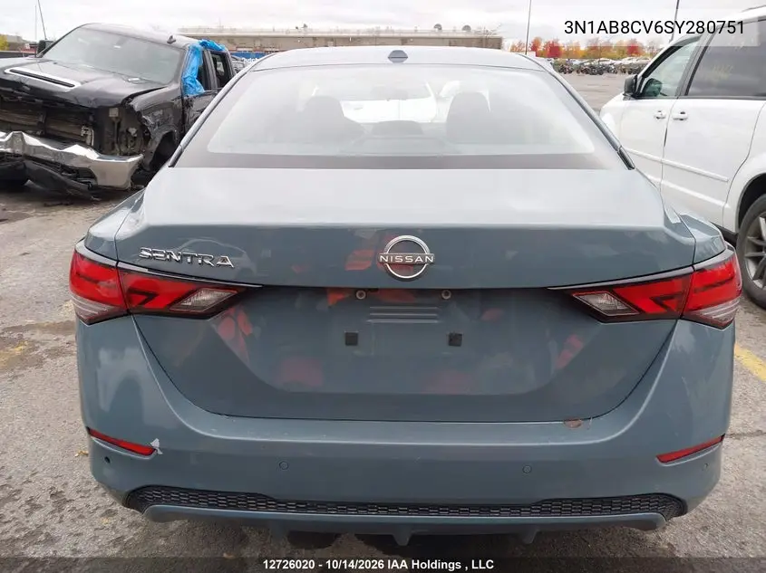 2025 NISSAN SENTRA VIN 3N1AB8CV6SY280751 — фото 17