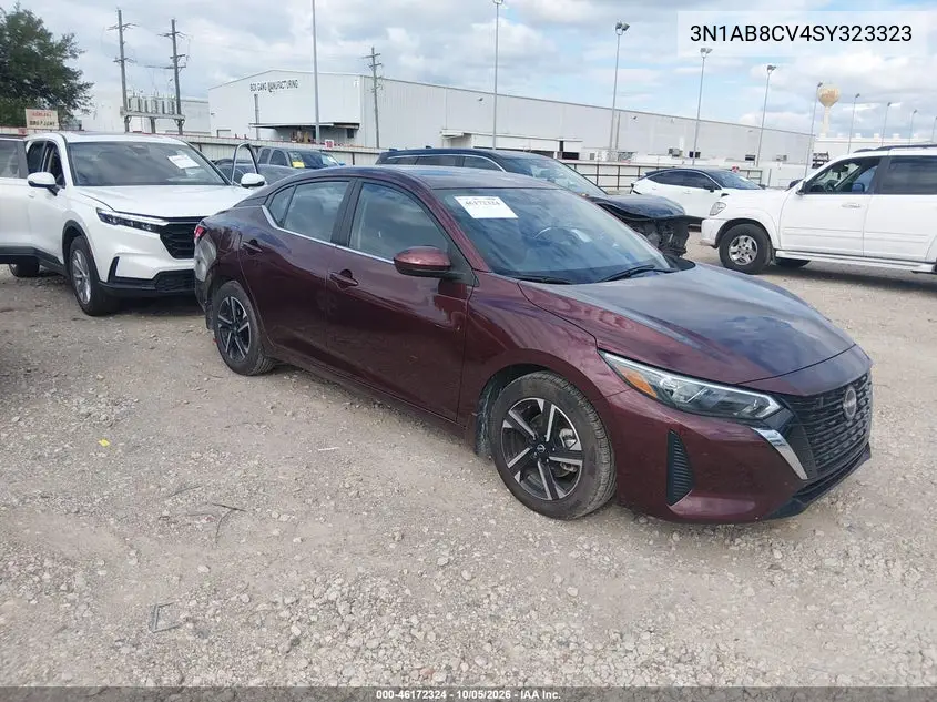 NISSAN SENTRA 2025, VIN 3N1AB8CV4SY323323