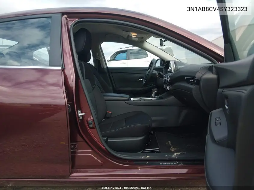 2025 NISSAN SENTRA VIN 3N1AB8CV4SY323323 — фото 5