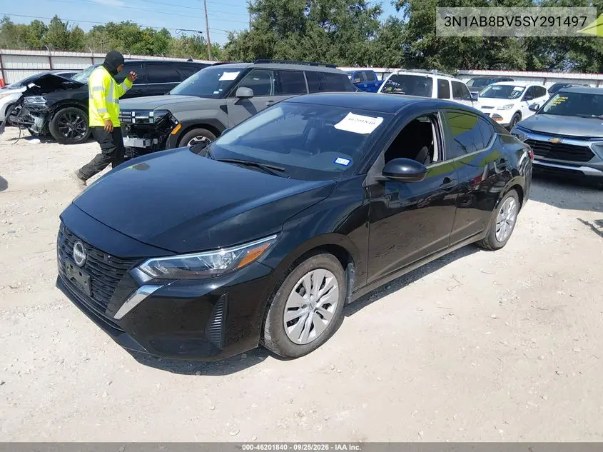 2025 NISSAN SENTRA VIN 3N1AB8BV5SY291497 — фото 2