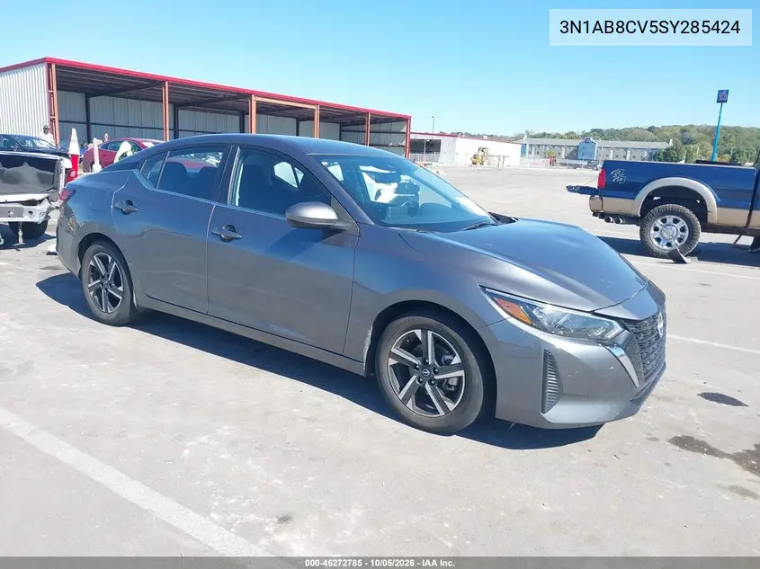 NISSAN SENTRA 2025, VIN 3N1AB8CV5SY285424