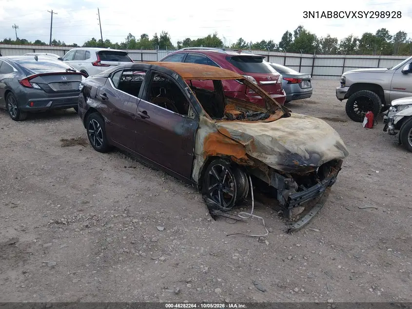 NISSAN SENTRA 2025, VIN 3N1AB8CVXSY298928