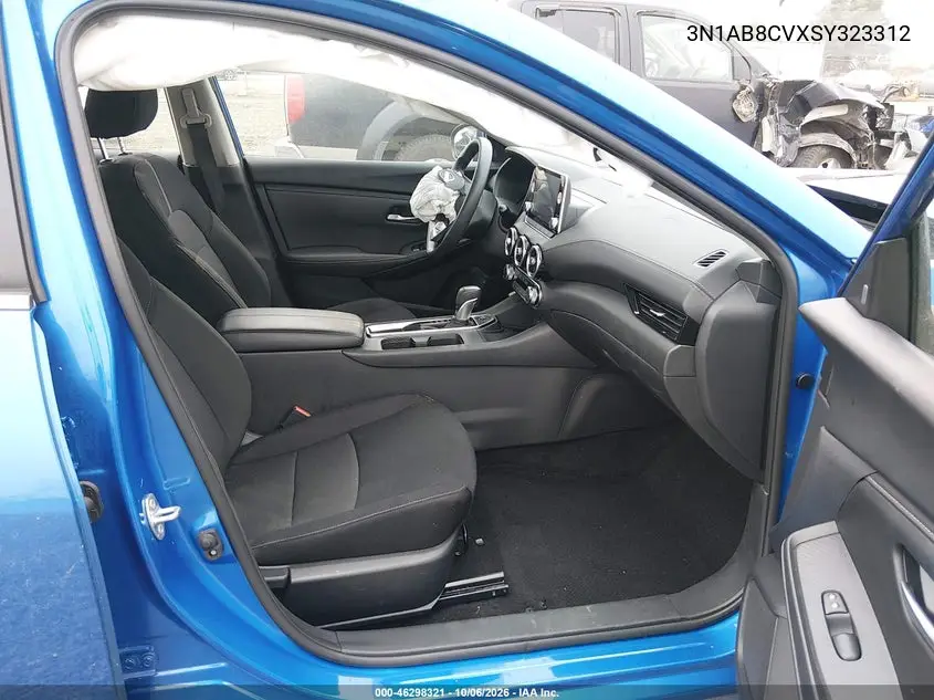 2025 NISSAN SENTRA VIN 3N1AB8CVXSY323312 — фото 5
