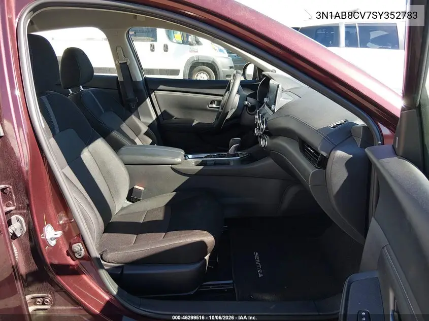 2025 NISSAN SENTRA VIN 3N1AB8CV7SY352783 — фото 5