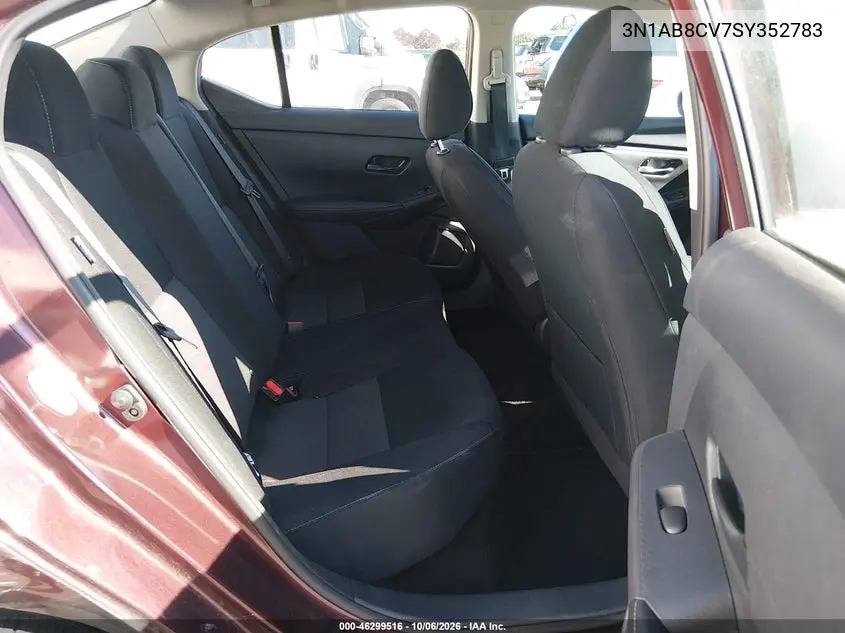 2025 NISSAN SENTRA VIN 3N1AB8CV7SY352783 — фото 8